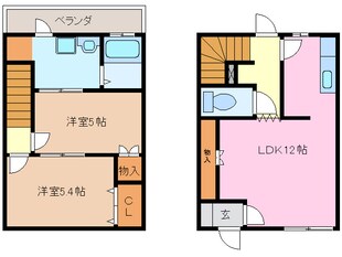 Ｍヴィレッジの物件間取画像